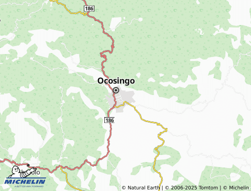 MICHELIN Tonina map - ViaMichelin