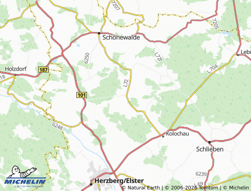 Kaart MICHELIN Dubro - ViaMichelin