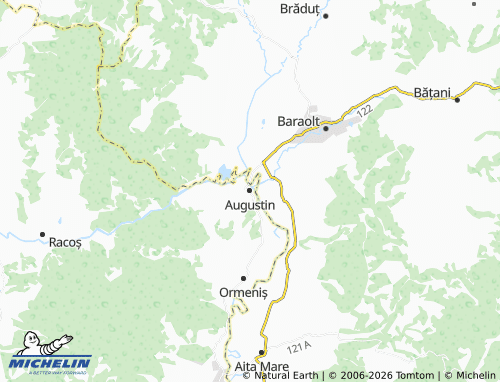 Mappa MICHELIN Augustin - ViaMichelin