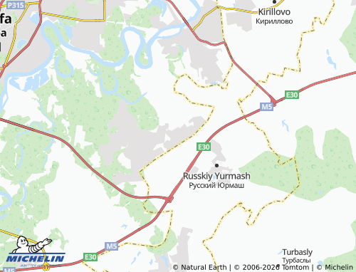 MICHELIN-Landkarte Romashka SNT - ViaMichelin