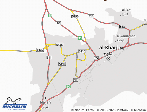 Carte MICHELIN al-Deerah - ViaMichelin