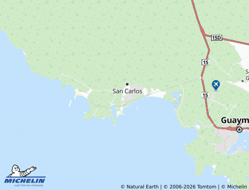 MICHELIN Villa Mexicana map - ViaMichelin