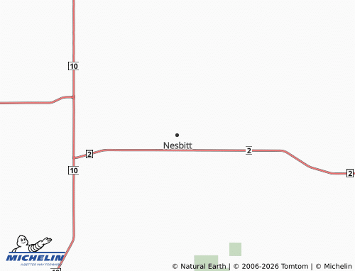 Mapa MICHELIN Nesbitt - ViaMichelin