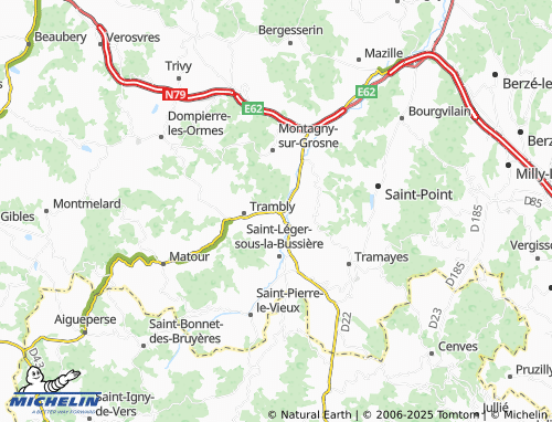 Kaart MICHELIN Pari-Gagné - ViaMichelin