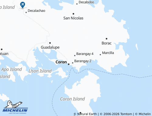 Mappa MICHELIN Barangay 1 - ViaMichelin
