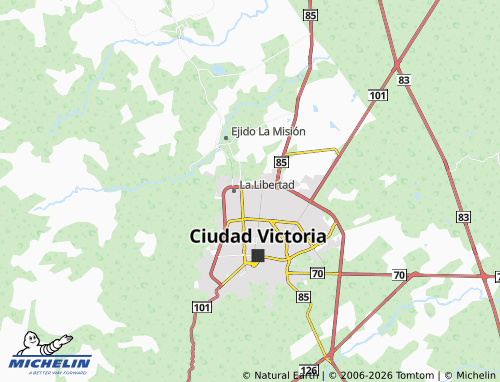 MICHELIN-Landkarte Las Torres - ViaMichelin