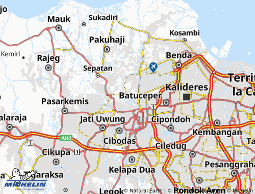 Carte MICHELIN Mekarsari - ViaMichelin