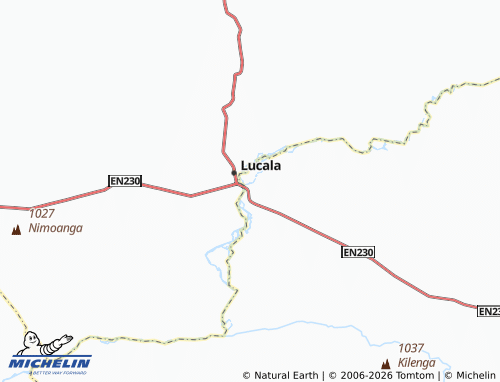 Mapa MICHELIN Lucala - ViaMichelin