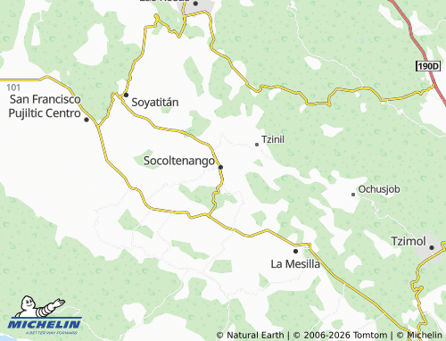 Mapa MICHELIN Zona Centro - ViaMichelin