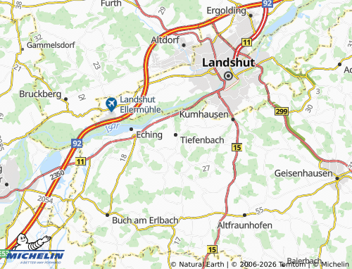 Mappa MICHELIN Tiefenbach - ViaMichelin