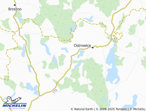 Mapa MICHELIN Borne - ViaMichelin