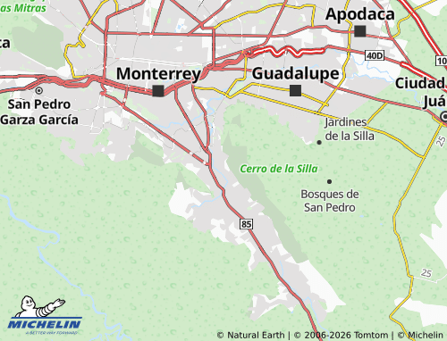 MICHELIN Cortijo del Río map - ViaMichelin