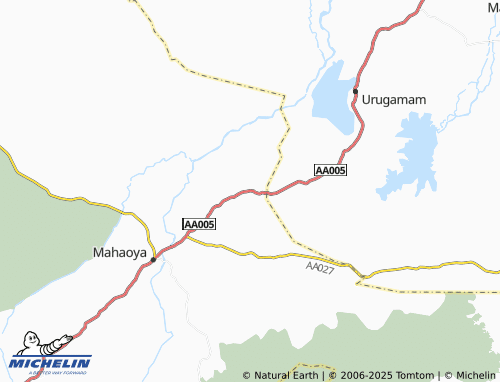 MICHELIN Poolawala map - ViaMichelin