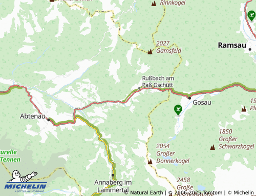 Mapa MICHELIN Rußbachsaag - ViaMichelin
