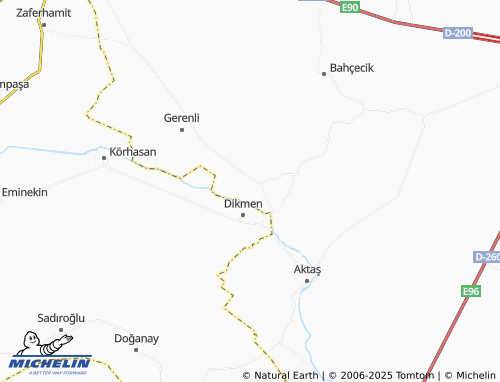 MICHELIN-Landkarte Selimiye - ViaMichelin