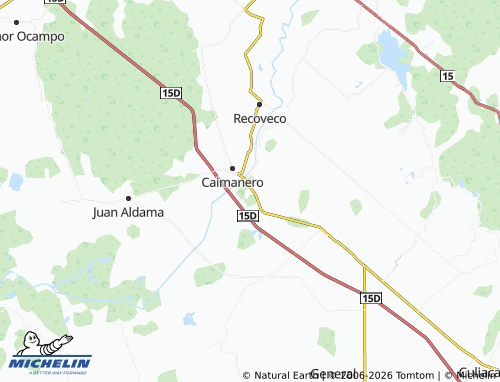 Mappa MICHELIN Juan Escutia - ViaMichelin