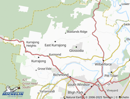 MICHELIN Tennyson map - ViaMichelin
