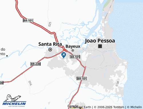 Mapa MICHELIN Rio do Meio - ViaMichelin