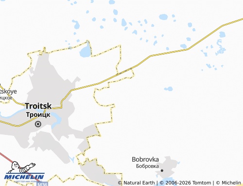 MICHELIN-Landkarte Opytnyy - ViaMichelin