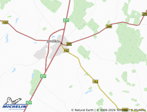 Mappa MICHELIN Beržininkai - ViaMichelin