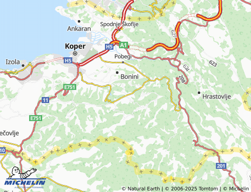 Mappa MICHELIN Maresego - ViaMichelin