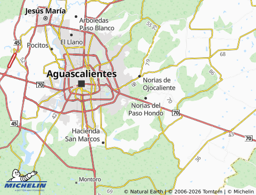 Mapa MICHELIN Villa Las Palmas II - ViaMichelin