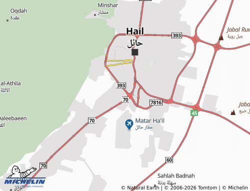 MICHELIN-Landkarte al-Naqrah - ViaMichelin
