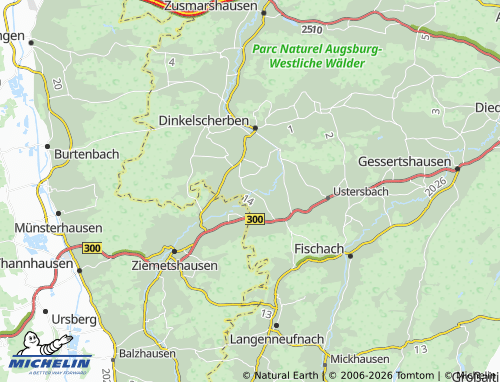 MICHELIN Reischenau map - ViaMichelin