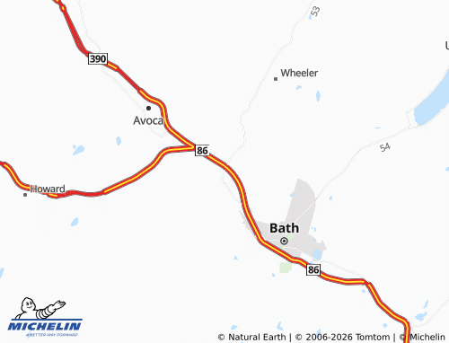 Mapa MICHELIN Kanona - ViaMichelin