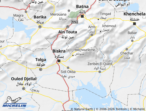 Mappa MICHELIN Mashounash - ViaMichelin
