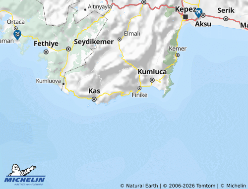 Mappa MICHELIN Demre - ViaMichelin