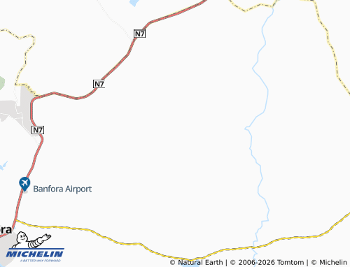 MICHELIN Fandora map - ViaMichelin
