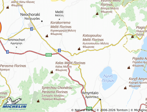 Carte MICHELIN Vevi - ViaMichelin