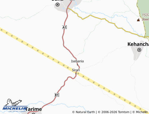 Mappa MICHELIN Nyabohansi - ViaMichelin