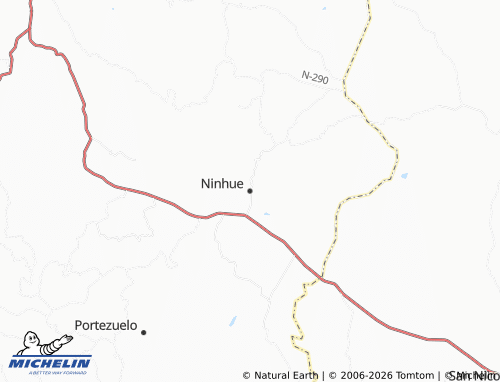Mappa MICHELIN Ninhue - ViaMichelin