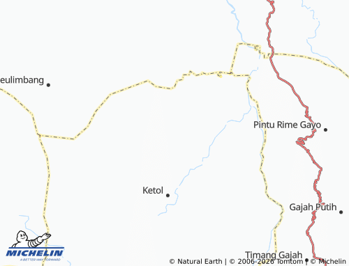 MICHELIN Karang Ampar map - ViaMichelin