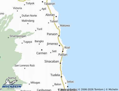 MICHELIN Jimenez map - ViaMichelin