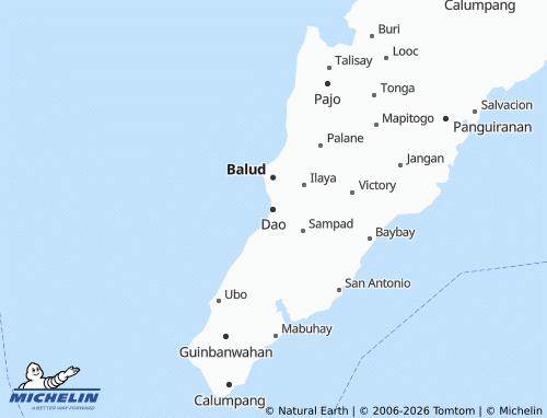 MICHELIN Dao map - ViaMichelin