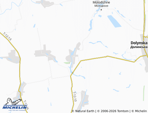 MICHELIN-Landkarte Lebedyne - ViaMichelin