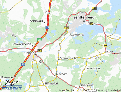 MICHELIN Biehlen map - ViaMichelin