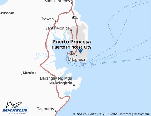 MICHELIN Bagong Sikat map - ViaMichelin