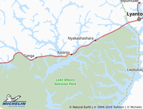 Carte MICHELIN Kaianja - ViaMichelin