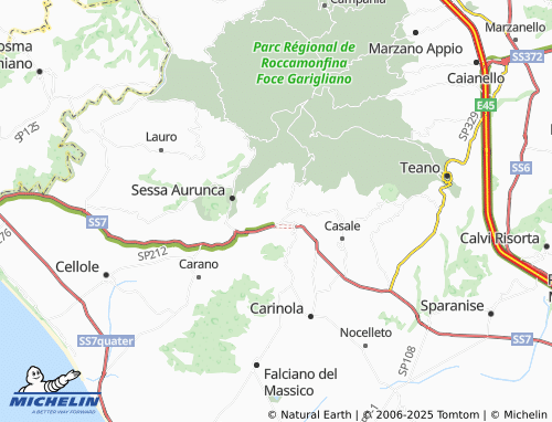 MICHELIN-Landkarte Corbara - ViaMichelin