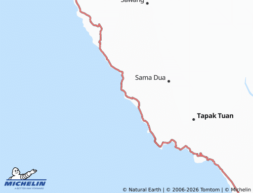 Mappa MICHELIN Gunung Cut - ViaMichelin