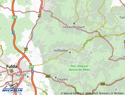 MICHELIN Allmus map - ViaMichelin