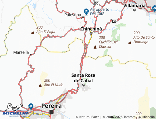 Mapa MICHELIN Guamal - ViaMichelin