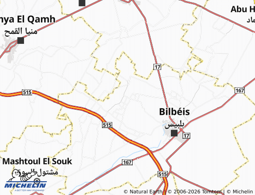 Mappa MICHELIN Kafr Akyad - ViaMichelin