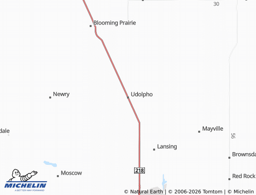 Carte MICHELIN Udolpho - ViaMichelin