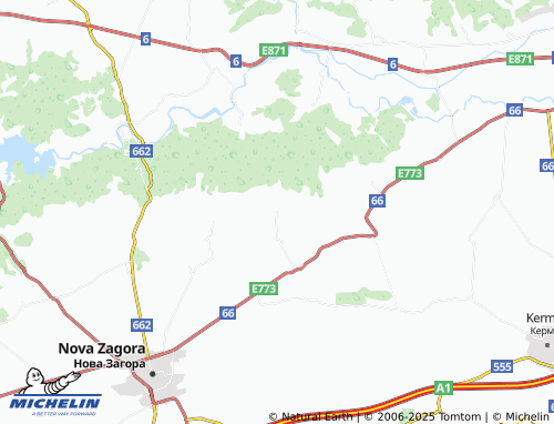MICHELIN Nauchene map - ViaMichelin