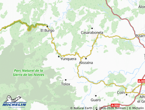 MICHELIN Jorox map - ViaMichelin
